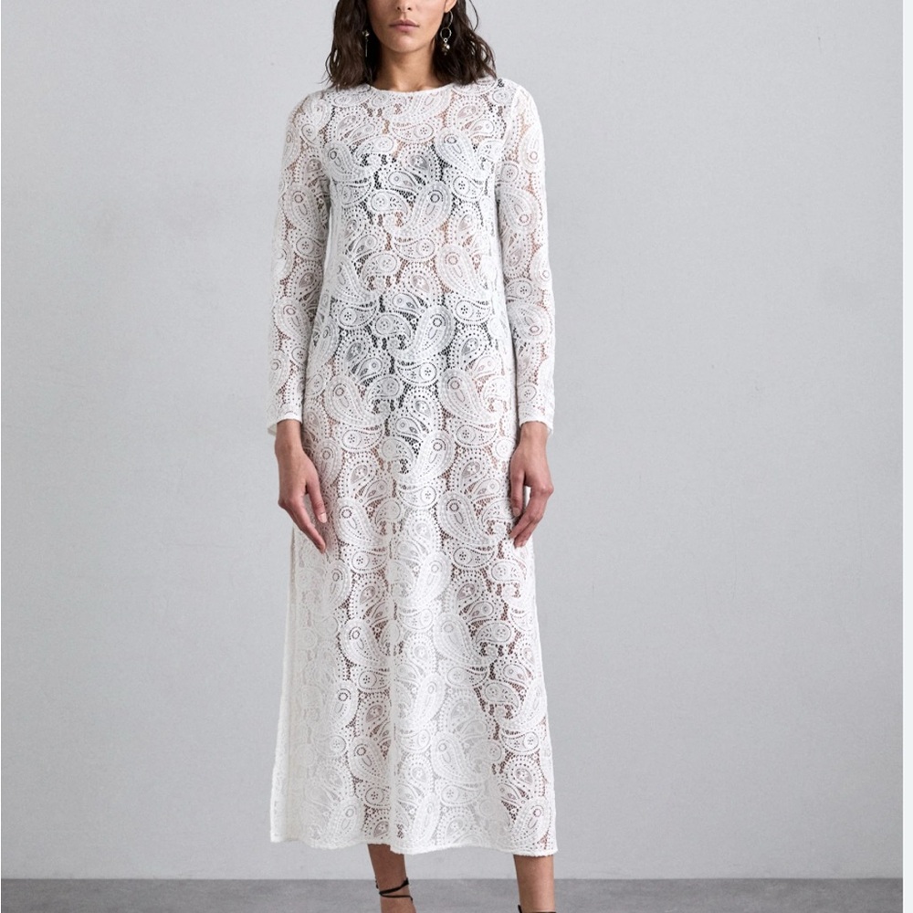 BAUM UND PFERDGARTEN ADEA - DAY DRESS - CLOUD DANCER